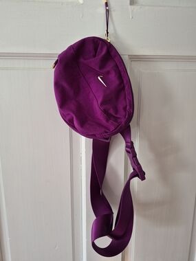 Nike Magenta Crossbody Sling Bag with Gold Accent